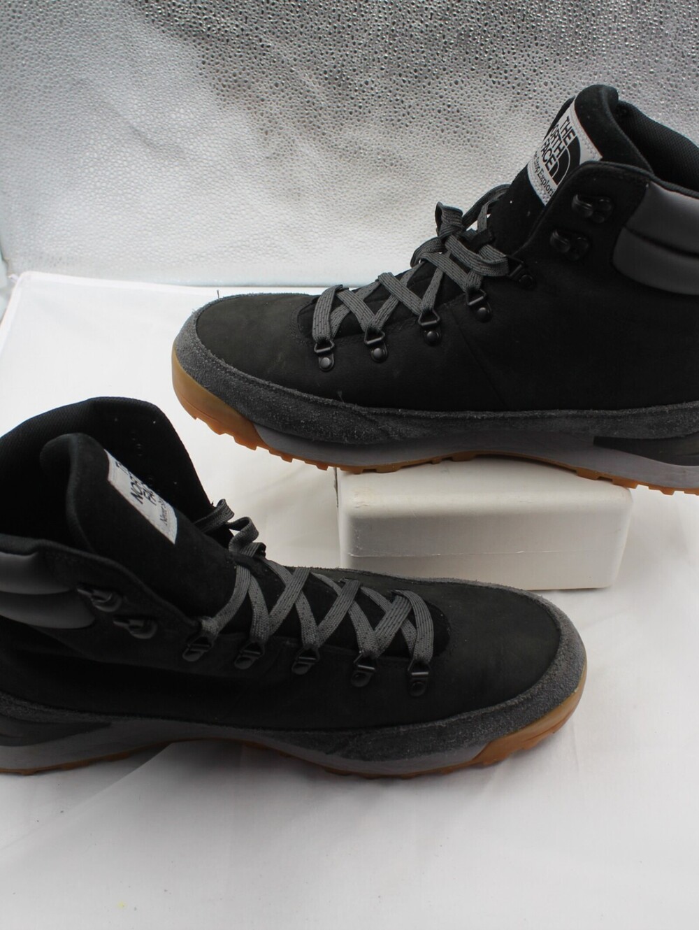 The North Face Back-To-Berkeley IV Men Size 14 Boots Black Asphalt Grey WP